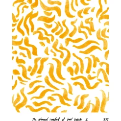 1778 PAPER COLLECTIVE Affiches-Affiche Comfort Yellow - Paper Collective