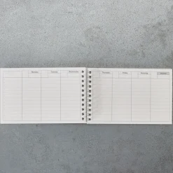 960 MARKS KAMOI L'esprit Merci-Agenda Weekly Schedule - Orange