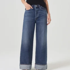 Femme Agolde Jeans-- Jean Dame - Bleu