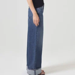 Femme Agolde Jeans-- Jean Dame - Bleu