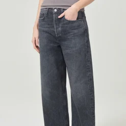 Femme AGOLDE Jeans-- Jean low slung baggy - Noir