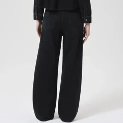 Femme Agolde Jeans-- Jeans Low Curve - Noir