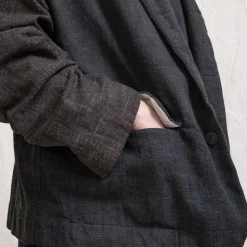 Femme ALBUM DI FAMILIA Vestes-Album Di Famiglia - Blazer Patch - Noir