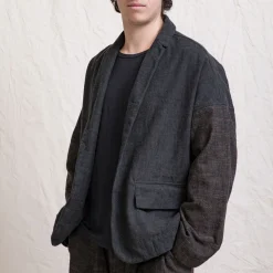 Femme ALBUM DI FAMILIA Vestes-Album Di Famiglia - Blazer Patch - Noir