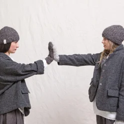 Femme ALBUM DI FAMILIA Vestes-Album Di Famiglia - Blazer Ample - Gris foncé