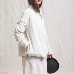 Femme ALBUM DI FAMILIA Vestes-Album Di Famiglia - Veste ample en velours - Beige