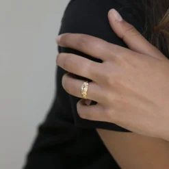 Femme ALIX D REYNIS Bagues-Alix D. Reynis - Bague Cassiopée - Doré