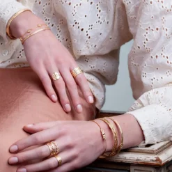 Femme ALIX D REYNIS Bagues-Alix D. Reynis - Bague Daphné - Doré