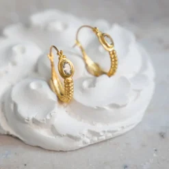 Femme ALIX D REYNIS Boucles D'oreilles-Alix D. Reynis - Boucles d'oreilles Cassopiée - Doré