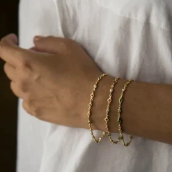 Femme ALIX D REYNIS Bracelets-Alix D. Reynis - Bracelet Fortune - Doré