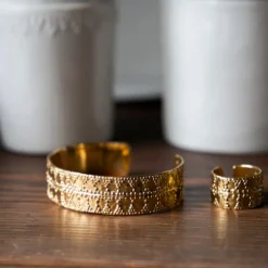 Femme ALIX D REYNIS Bracelets-Alix D. Reynis - Jonc Daphné - Doré