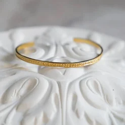 Femme ALIX D REYNIS Bracelets-Alix D. Reynis - Jonc Louise - Doré