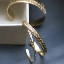 Femme ALIX D REYNIS Bracelets-Alix D. Reynis - Jonc Louise - Doré