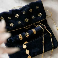 ALIX D REYNIS Trousses De Toilette-Alix D. Reynis - Trousse bijoux Hermione - Bleu