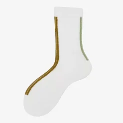Femme Alto Milano Chaussettes|Chaussettes-- Chaussettes Tokina - Blanc