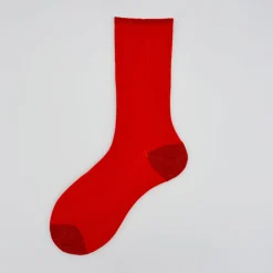Femme Alto Milano Chaussettes|Chaussettes-- Chaussettes n°279 - Rouge