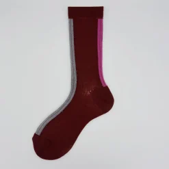 Femme Alto Milano Chaussettes|Chaussettes-- Chaussettes Altea - Bordeaux