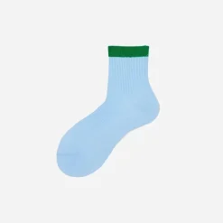 Femme Alto Milano Chaussettes|Chaussettes-- Chaussettes Libra - Bleu