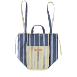 Femme AMIACALVA Sacs À Main-- Sac Easy Bag M - Bleu & Jaune