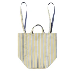 Femme AMIACALVA Sacs À Main-- Sac Easy Bag M - Bleu & Jaune
