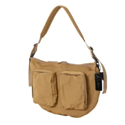 Femme AMIACALVA Sacs À Main-- Sac Gabardine Bodybag - Beige