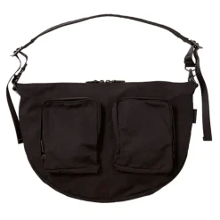 Femme AMIACALVA Sacs À Main-- Sac Gabardine Bodybag - Noir