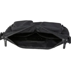 Femme AMIACALVA Sacs À Main-- Sac Gabardine Bodybag - Noir