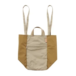 Femme AMIACALVA Sacs À Main-- Tote bag zippé M - Beige