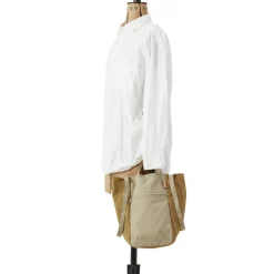 Femme AMIACALVA Sacs À Main-- Tote bag zippé M - Beige