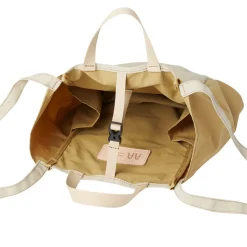 Femme AMIACALVA Sacs À Main-- Tote bag zippé M - Beige