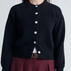 Femme u0026 Daughter L'esprit Merci|Mailles-& Daughter - Cardigan Ada - Noir