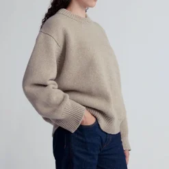 Femme u0026 Daughter Mailles-& Daughter - Col roulé Caragh - Beige