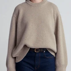 Femme u0026 Daughter Mailles-& Daughter - Col roulé Caragh - Beige