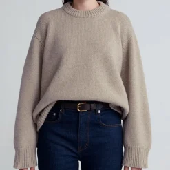 Femme u0026 Daughter Mailles-& Daughter - Col roulé Caragh - Beige