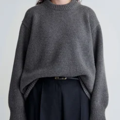 Femme u0026 Daughter L'esprit Merci|Mailles-& Daughter - Col roulé Caragh - Gris