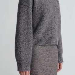 Femme u0026 Daughter L'esprit Merci|Mailles-& Daughter - Col roulé court Caragh - Marron