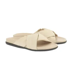Femme Ancient Greek Sandals Sandales-- Sandales Whitney Footbed - Taupe