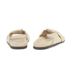 Femme Ancient Greek Sandals Sandales-- Sandales Whitney Footbed - Taupe
