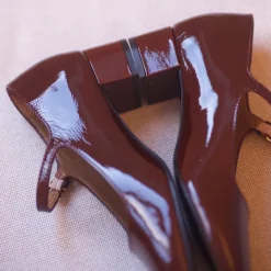 Femme ANNE THOMAS Bottes-- Babies Agnes - Marron