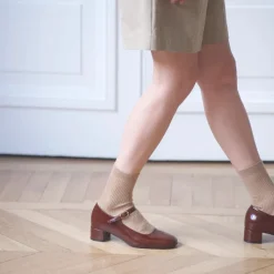 Femme ANNE THOMAS Bottes-- Babies Agnes - Marron