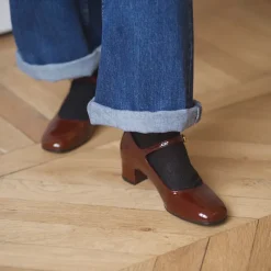 Femme ANNE THOMAS Bottes-- Babies Agnes - Marron