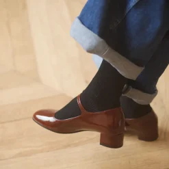 Femme ANNE THOMAS Bottes-- Babies Agnes - Marron