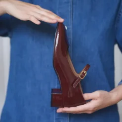 Femme ANNE THOMAS Bottes-- Babies Agnes - Marron