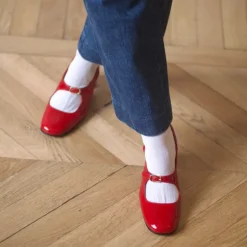 Femme ANNE THOMAS Bottes-- Babies Venezia - Rouge