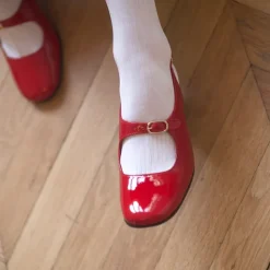 Femme ANNE THOMAS Bottes-- Babies Venezia - Rouge