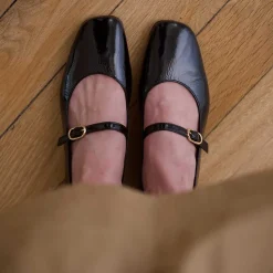 Femme ANNE THOMAS Ballerines-- Ballerines Pavlova - Noir