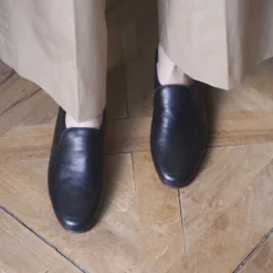 Femme ANNE THOMAS Mocassins-- Mocassins Leo - Noir