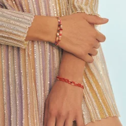 Femme Anni Lu Bracelets-- Bracelet Tattoo - Rouge