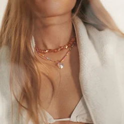 Femme Anni Lu Colliers-- Collier Candy Lover - Blanc