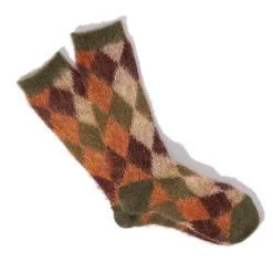 Femme Anonymous ISM Chaussettes|Chaussettes-- Chaussettes JQ Crew - Marron